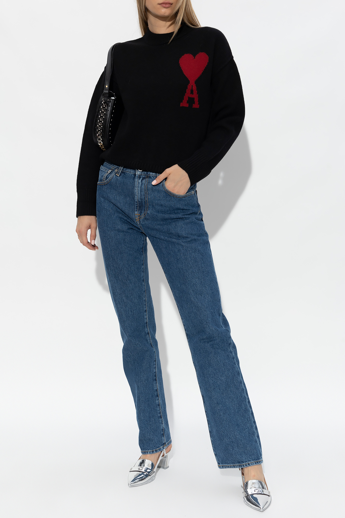 Ami Alexandre Mattiussi Wool sweater | Women's Clothing | Vitkac Ami Alexandre Mattiussi Wool sweater | Women's Clothing | Vitkac